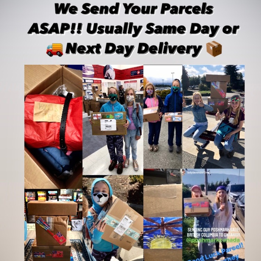 We send our parcels as soon as possible!!